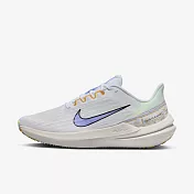 Nike Wmns Air Winflo 9 PRM [DR8802-100] 女 慢跑鞋 路跑 馬拉松 緩震 白 淺藍