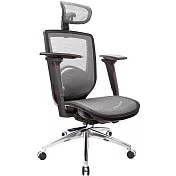 GXG 高背全網 電腦椅 (鋁腳/3D手游後靠扶手) TW-81Z6 LUA9M 請備註顏色