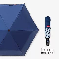【好傘王】自動傘系_電光黑膠輕大傘 深藍色 深藍色
