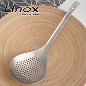 Linox #304不鏽鋼大菜匙-孔-2入組