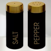 《Premier》琺瑯調味罐2入(黑金100ml) | 調味瓶