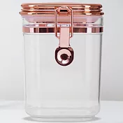《Premier》Gozo扣式密封罐(橢圓500ml) | 保鮮罐 咖啡罐 收納罐 零食罐 儲物罐