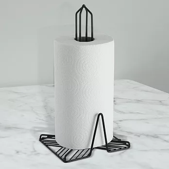 《Premier》Vertex廚房衛生紙架(黑) | 餐巾紙架 廚房紙巾架