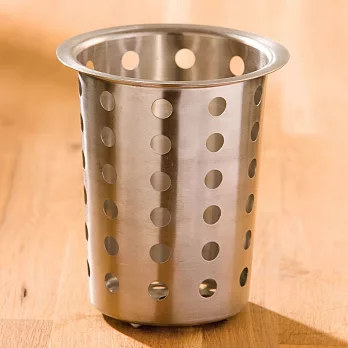 《Premier》不鏽鋼餐具瀝水收納筒 | 廚具 碗筷收納筒 瀝水架 瀝水桶