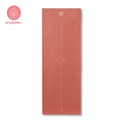 【Mukasa】PVC瑜珈墊 6mm - 焦糖棕 - MUK-22121