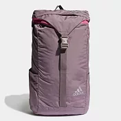 Adidas W St Fla Bp [HI1674] 後背包 雙肩背帶 運動 戶外 訓練 休閒 透氣 翻蓋 紫