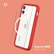 犀牛盾 iPhone 12 mini (5.4吋) Mod NX (MagSafe兼容) 超強磁吸手機保護殼 - 紅 Red