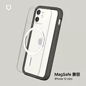 犀牛盾 iPhone 12 mini (5.4吋) Mod NX (MagSafe兼容) 超強磁吸手機保護殼 - 泥灰 Graphite