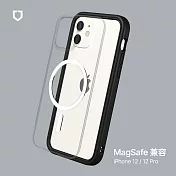 【犀牛盾】iPhone 12/12 Pro (6.1吋) Mod NX (MagSafe兼容) 超強磁吸手機保護殼 - 黑 Black