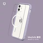 【犀牛盾】iPhone 12/12 Pro (6.1吋) Mod NX (MagSafe兼容) 超強磁吸手機保護殼 - 薰衣紫 Lavender