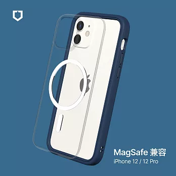 【犀牛盾】iPhone 12/12 Pro (6.1吋) Mod NX (MagSafe兼容) 超強磁吸手機保護殼 - 海軍藍 Navy Blue