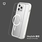 犀牛盾 iPhone 12 Pro Max (6.7吋) Mod NX (MagSafe兼容) 超強磁吸手機保護殼 - 白 White