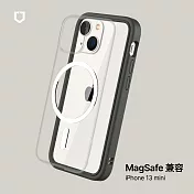 犀牛盾 iPhone 13 mini (5.4吋) Mod NX (MagSafe兼容) 超強磁吸手機保護殼 - 泥灰 Graphite