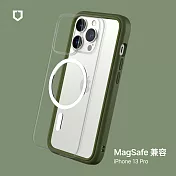 犀牛盾 iPhone 13 Pro (6.1吋) Mod NX (MagSafe兼容) 超強磁吸手機保護殼 - 軍綠 Camo Green
