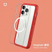 犀牛盾 iPhone 13 Pro Max (6.7吋) Mod NX (MagSafe兼容) 超強磁吸手機保護殼 - 紅 Red