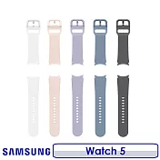 SAMSUNG 三星 Galaxy Watch 5 series 彈性運動錶帶 M/L錶帶 灰