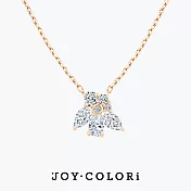 【JOY COLORi】30分 18K 玫瑰金 in JOY鑽石項鍊