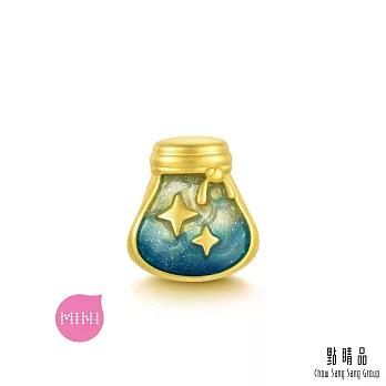 【點睛品】 Charme Mini 星光許願瓶-願望之星 黃金串珠