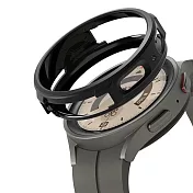 Rearth Ringke 三星 Galaxy Watch 5 Pro (45mm) 手錶抗震保護套 黑