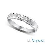 【Just Diamond】18K金 鑽石戒指 永恆戀曲 對戒(女戒)(港圍) 11