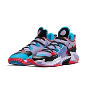 Nike 籃球鞋 Jordan Why Not .5 PF 紫黑藍 橘紅 忍者龜 男鞋 DC3638-500