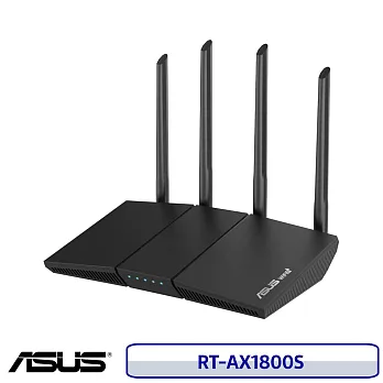 ASUS 華碩 RT-AX1800S 四天線雙頻 WiFi 6無線路由器