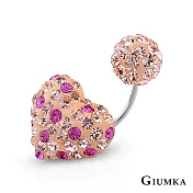 GIUMKA鎖針耳環 繽紛小愛心鋼針 點點/草莓系列 單支價格多色任選 MF04002/MF04004 無 點點C款單一支