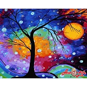 ArtLife藝術生活【DT122】星空樹_DIY 數字 油畫 彩繪