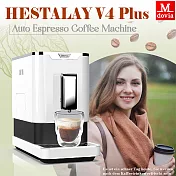 Mdovia Hestalay V4 Plus 全自動做拿鐵/卡布奇諾 義式咖啡機 星耀白