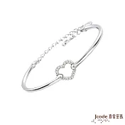 J’code真愛密碼銀飾 完美愛情純銀手環