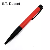 S.T.Dupont 都彭 D-霧黑桿/紅桿黑夾 原子筆 265115/265116 紅桿黑夾