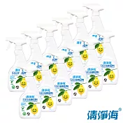 (箱購)清淨海 檸檬系列環保浴廁清潔劑 500g 12入