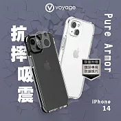 VOYAGE 超軍規防摔保護殼-Pure Armor-iPhone 14(6.1＂) 黑武士