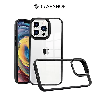 CASE SHOP 炫彩金屬質感保護殼-iPhone 14 Pro(6.1＂) 黑