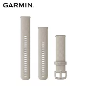 GARMIN Quick Release 20mm 法式可可矽膠錶帶