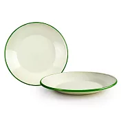 《IBILI》琺瑯餐盤(米綠22cm) | 餐具 器皿 盤子