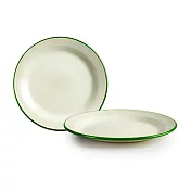 《IBILI》琺瑯餐盤(米綠26cm) | 餐具 器皿 盤子