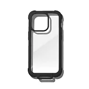 bitplay Wander Case 隨行殼 iPhone14 Plus-6.7吋 透明背蓋軍規防摔手機殼附風格貼紙 霧黑