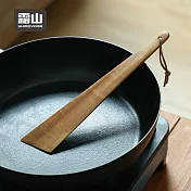 【日本霜山】萬用料理三角型柚木鍋鏟