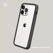 犀牛盾 iPhone 14 Pro Max (6.7吋) CrashGuard NX 防摔邊框手機保護殼- 泥灰