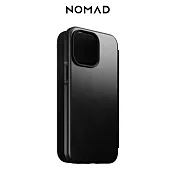 美國NOMAD 精選Horween皮革保護套-iPhone 14 Pro Max(6.7＂) 黑