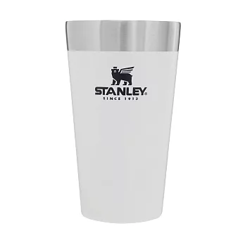 STANLEY 冒險系列 真空不銹鋼 品脫杯  0.47L/簡約白