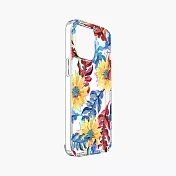LAUT iPhone 14 Pro CRYSTAL PALETTE 晶透調色盤防摔手機殼 - 向日葵