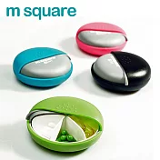 m square多用途六格收納盒(大號)-二入 綠色x2
