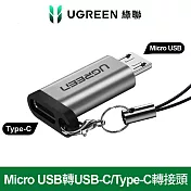 綠聯 Micro USB轉USB-C/Type-C轉接頭