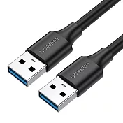 綠聯 USB3 A 公對公傳輸線 (1M 圓線)