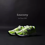 Saucony 休閒鞋 Grid Azura 2000 男鞋 螢光黃 綠 復古 支撐 Neon Volt 半透明 S704915