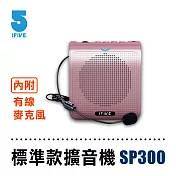 【ifive】小蜜蜂教學擴音機 if-SP300  玫瑰金