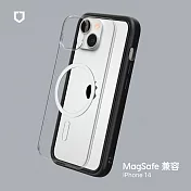 犀牛盾 iPhone 14 (6.1吋)  Mod NX(MagSafe兼容) 邊框背蓋兩用手機保護殼- 黑