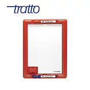 【義大利Tratto】超優質白板(義大利製) 紅色